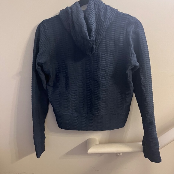 Booty by Brabants | Cropped Zip Up with Hood | Gray Color - Picture 3 of 4